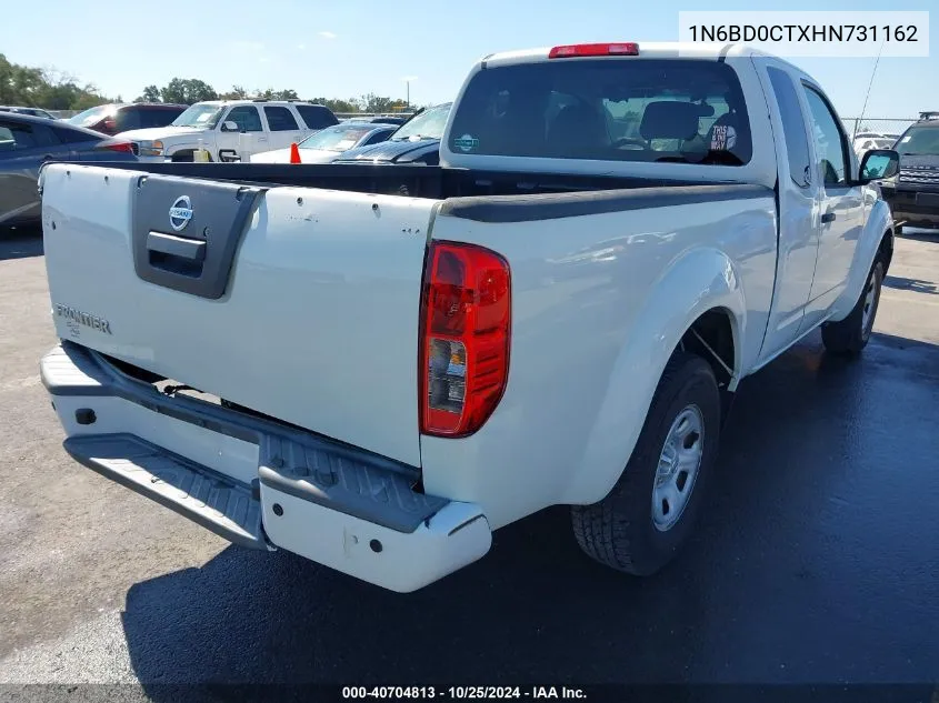 2017 Nissan Frontier S VIN: 1N6BD0CTXHN731162 Lot: 40704813