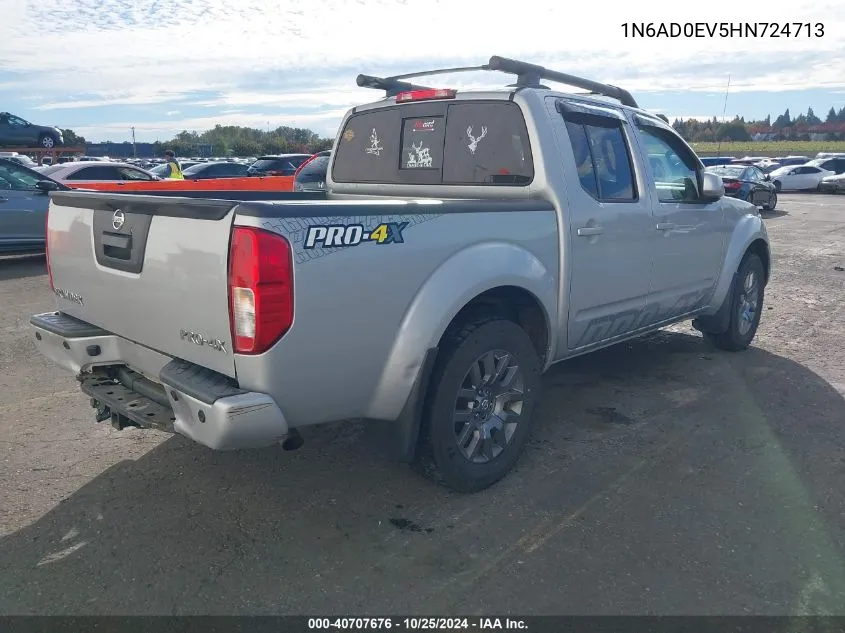 1N6AD0EV5HN724713 2017 Nissan Frontier Pro-4X