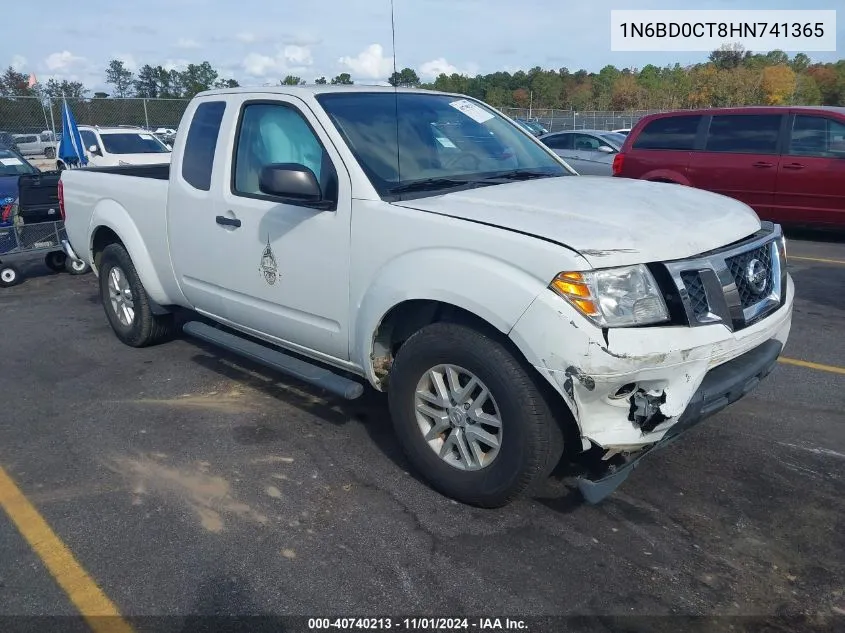 2017 Nissan Frontier Sv-I4 VIN: 1N6BD0CT8HN741365 Lot: 40740213