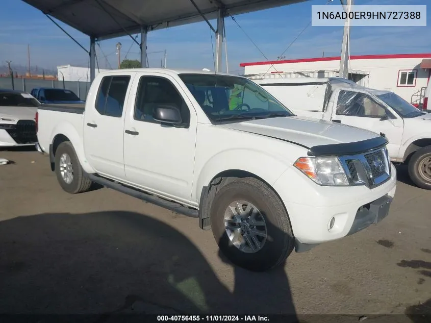 2017 Nissan Frontier Sv VIN: 1N6AD0ER9HN727388 Lot: 40756455