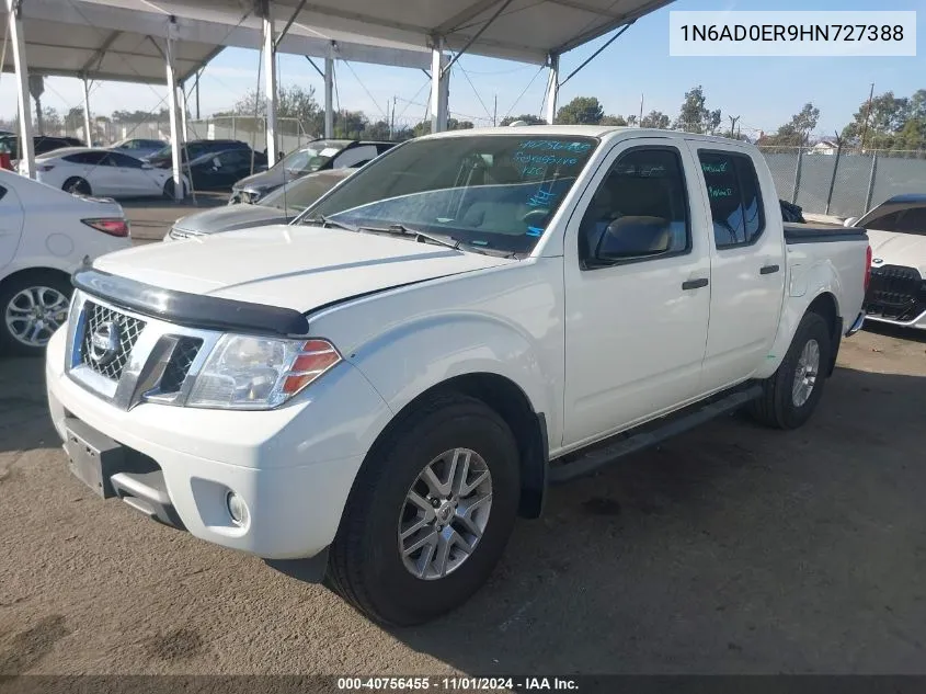 2017 Nissan Frontier Sv VIN: 1N6AD0ER9HN727388 Lot: 40756455