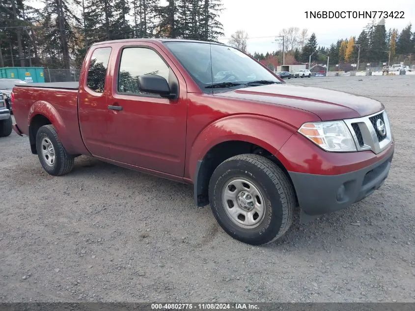 2017 Nissan Frontier S VIN: 1N6BD0CT0HN773422 Lot: 40802775