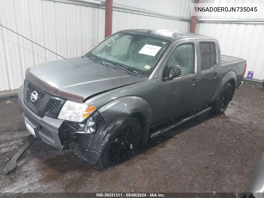 2018 Nissan Frontier Sv VIN: 1N6AD0ER0JN735045 Lot: 39331311