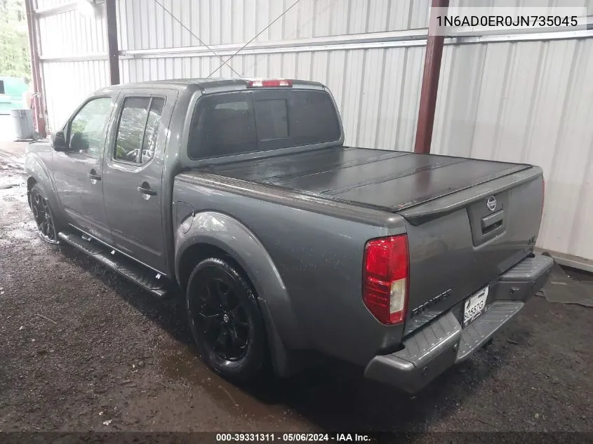 1N6AD0ER0JN735045 2018 Nissan Frontier Sv