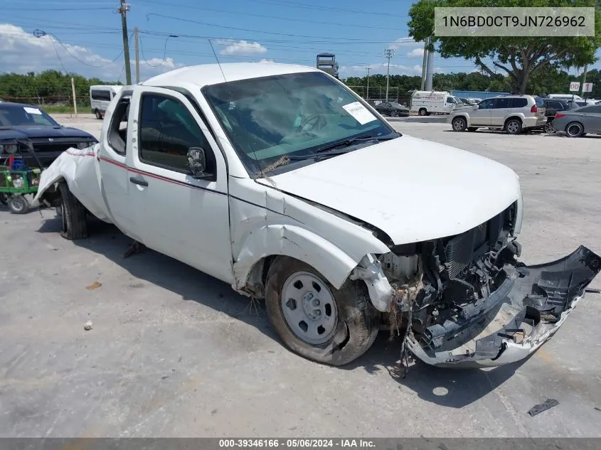 2018 Nissan Frontier S VIN: 1N6BD0CT9JN726962 Lot: 39346166