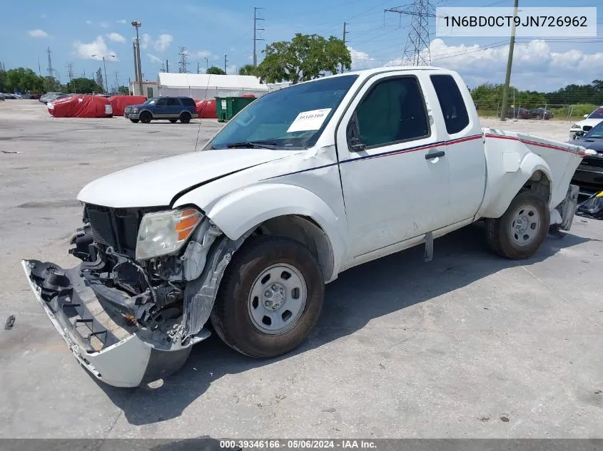 2018 Nissan Frontier S VIN: 1N6BD0CT9JN726962 Lot: 39346166