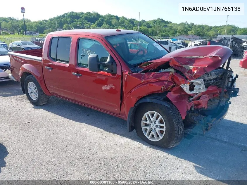 1N6AD0EV1JN766138 2018 Nissan Frontier Sv