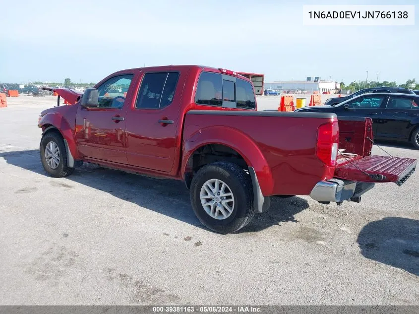 1N6AD0EV1JN766138 2018 Nissan Frontier Sv