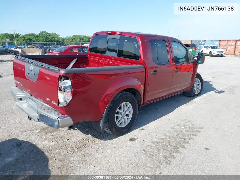 1N6AD0EV1JN766138 2018 Nissan Frontier Sv