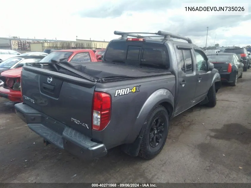 1N6AD0EV0JN735026 2018 Nissan Frontier Pro-4X/S/Sl/Sv