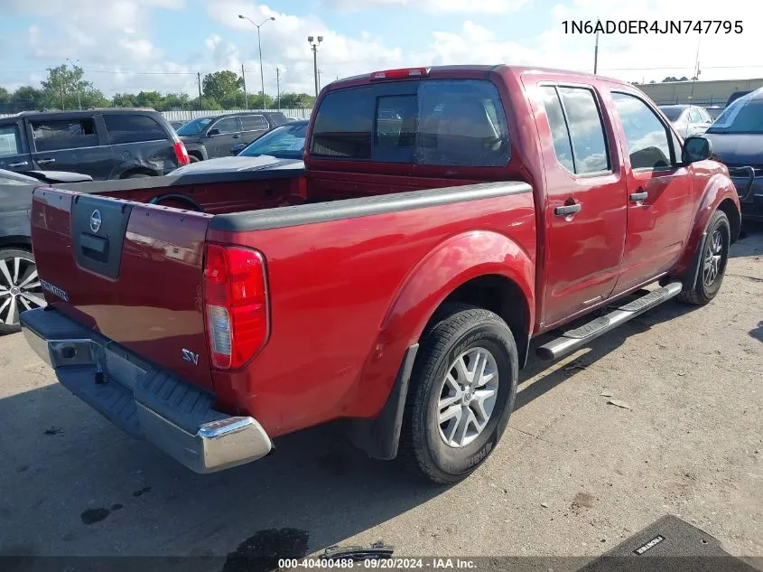 1N6AD0ER4JN747795 2018 Nissan Frontier Sv