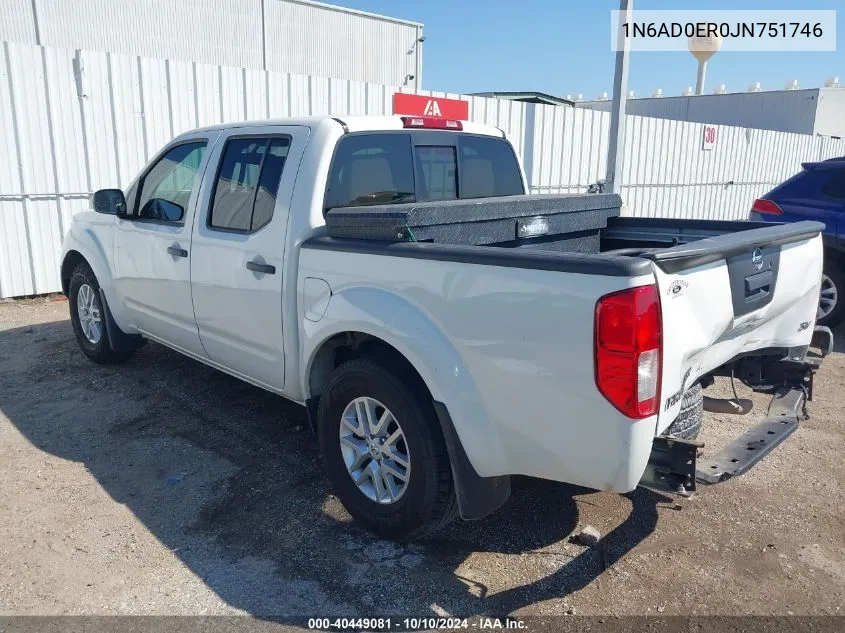 1N6AD0ER0JN751746 2018 Nissan Frontier S/Sv/Sl/Pro-4X