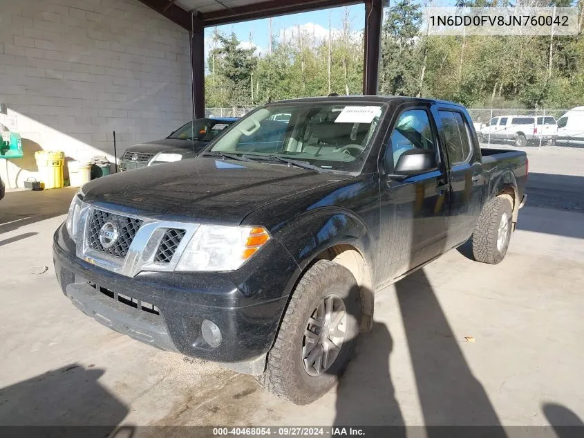 2018 Nissan Frontier Sv VIN: 1N6DD0FV8JN760042 Lot: 40468054