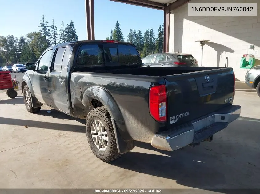 2018 Nissan Frontier Sv VIN: 1N6DD0FV8JN760042 Lot: 40468054