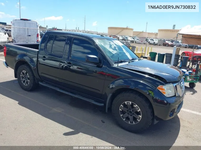 2018 Nissan Frontier Sv VIN: 1N6AD0ER9JN730832 Lot: 40757006