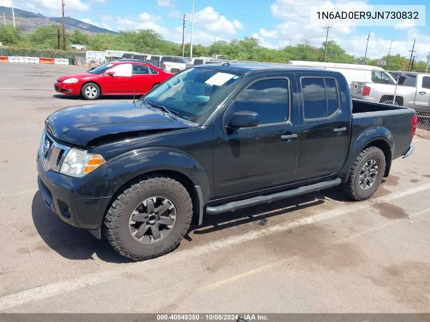 2018 Nissan Frontier Sv VIN: 1N6AD0ER9JN730832 Lot: 40757006