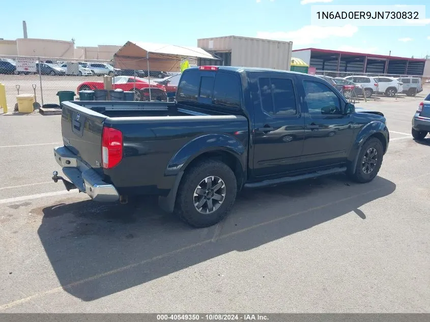 2018 Nissan Frontier Sv VIN: 1N6AD0ER9JN730832 Lot: 40757006