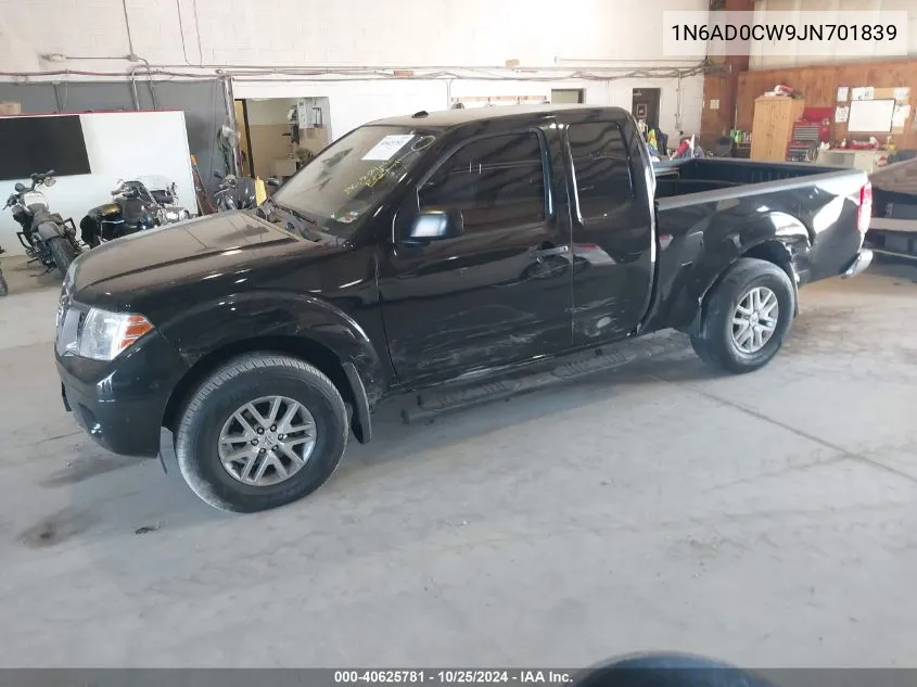 1N6AD0CW9JN701839 2018 Nissan Frontier Sv