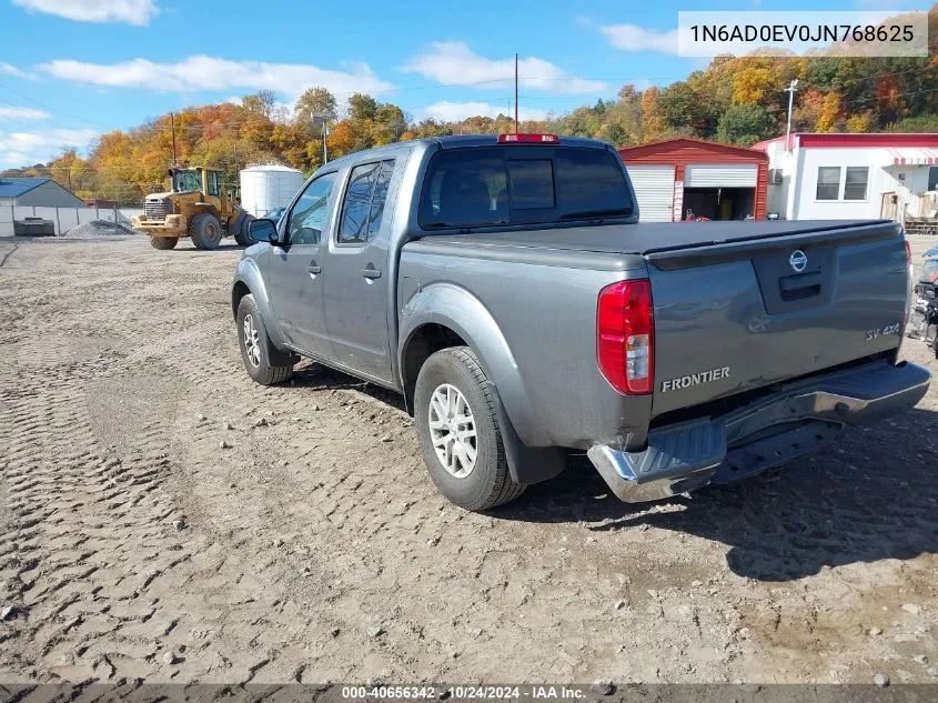 1N6AD0EV0JN768625 2018 Nissan Frontier Sv