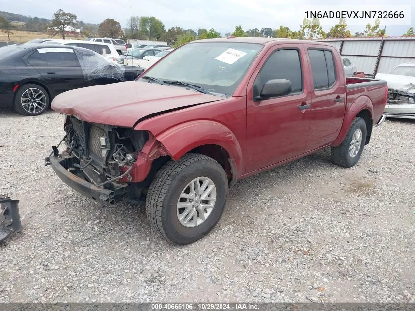 2018 Nissan Frontier Sv VIN: 1N6AD0EVXJN732666 Lot: 40665106