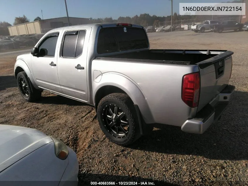 2018 Nissan Frontier S VIN: 1N6DD0ERXJN722154 Lot: 40683566