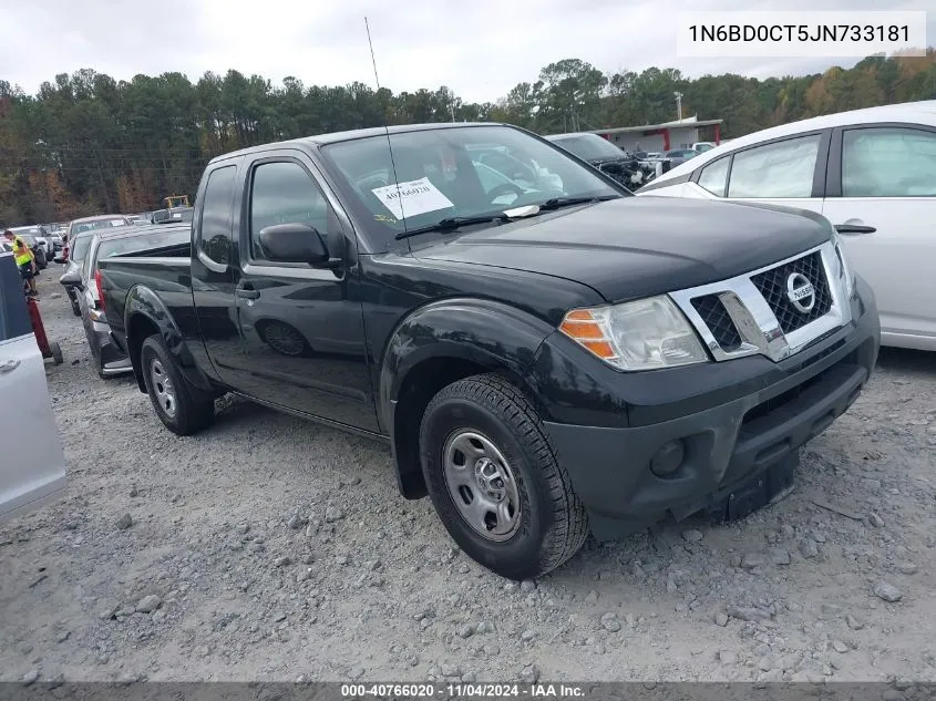 2018 Nissan Frontier S VIN: 1N6BD0CT5JN733181 Lot: 40766020