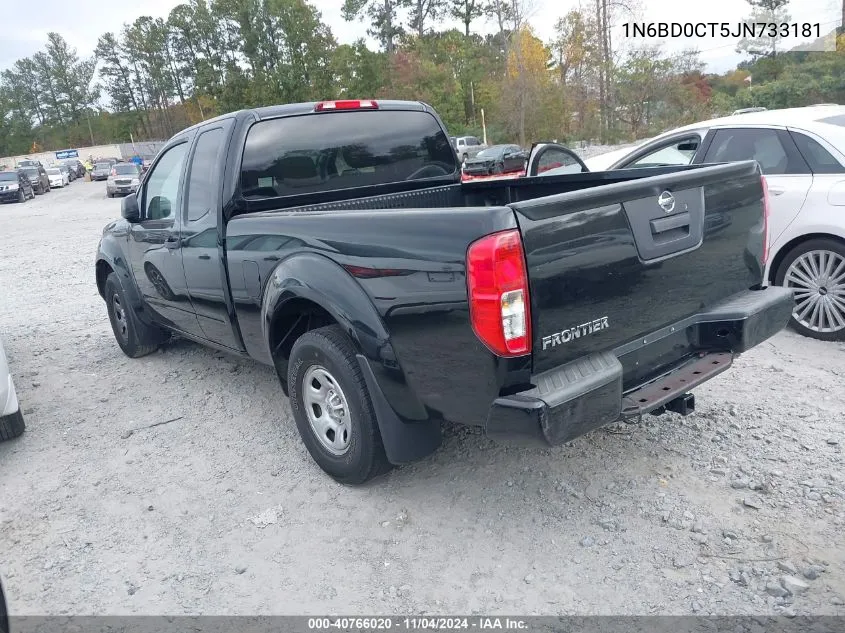 2018 Nissan Frontier S VIN: 1N6BD0CT5JN733181 Lot: 40766020