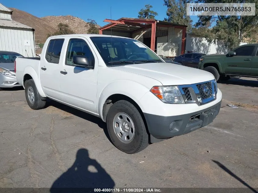 1N6AD0ER5JN765853 2018 Nissan Frontier S