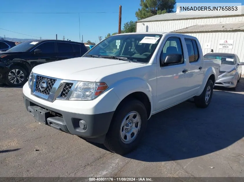 1N6AD0ER5JN765853 2018 Nissan Frontier S