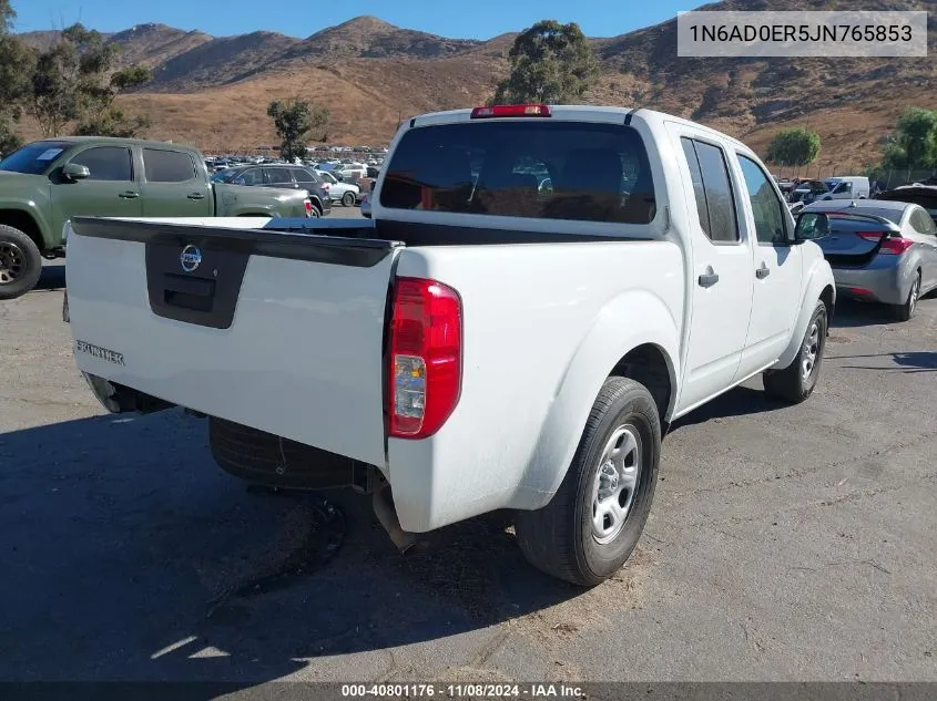 1N6AD0ER5JN765853 2018 Nissan Frontier S