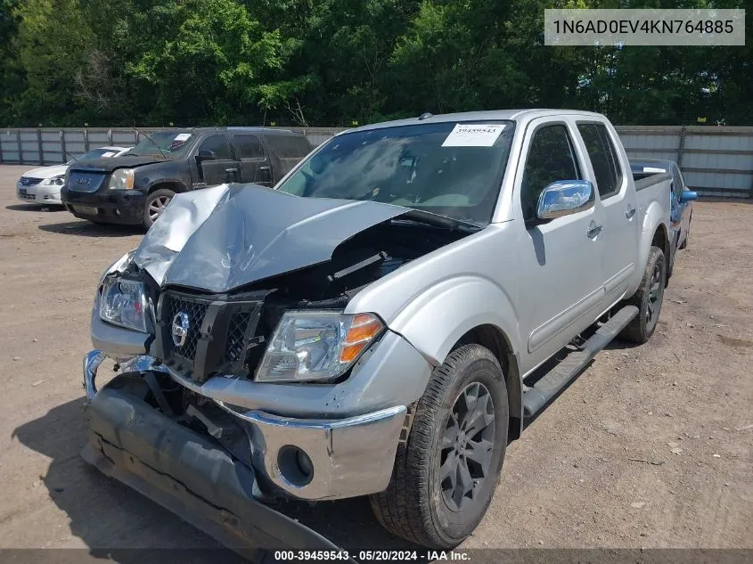 2019 Nissan Frontier Sl VIN: 1N6AD0EV4KN764885 Lot: 39459543