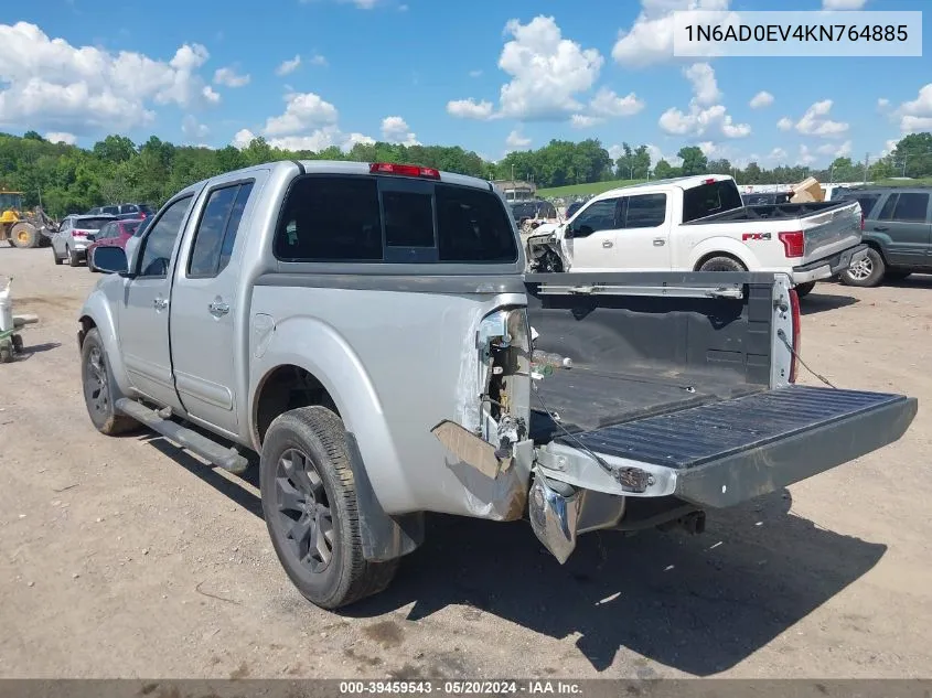 2019 Nissan Frontier Sl VIN: 1N6AD0EV4KN764885 Lot: 39459543