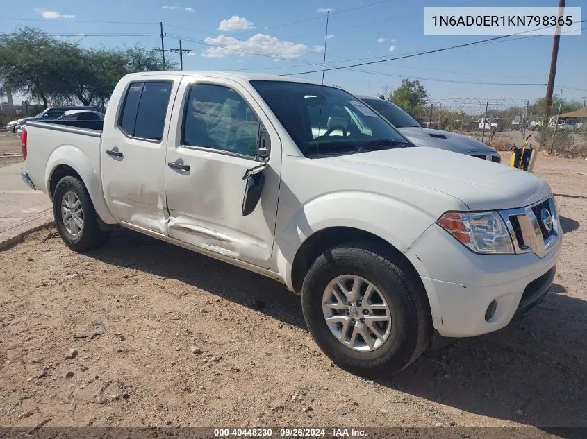 1N6AD0ER1KN798365 2019 Nissan Frontier Sv