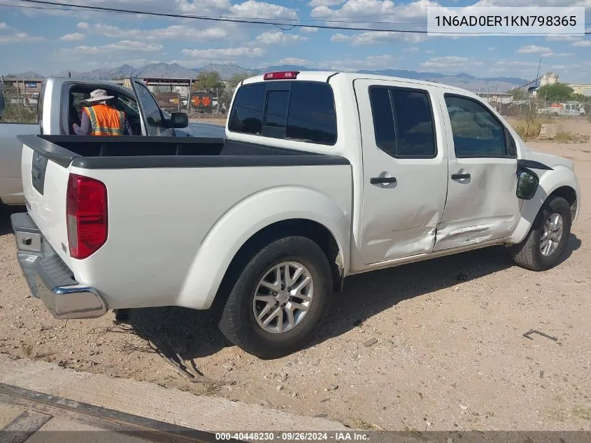 1N6AD0ER1KN798365 2019 Nissan Frontier Sv