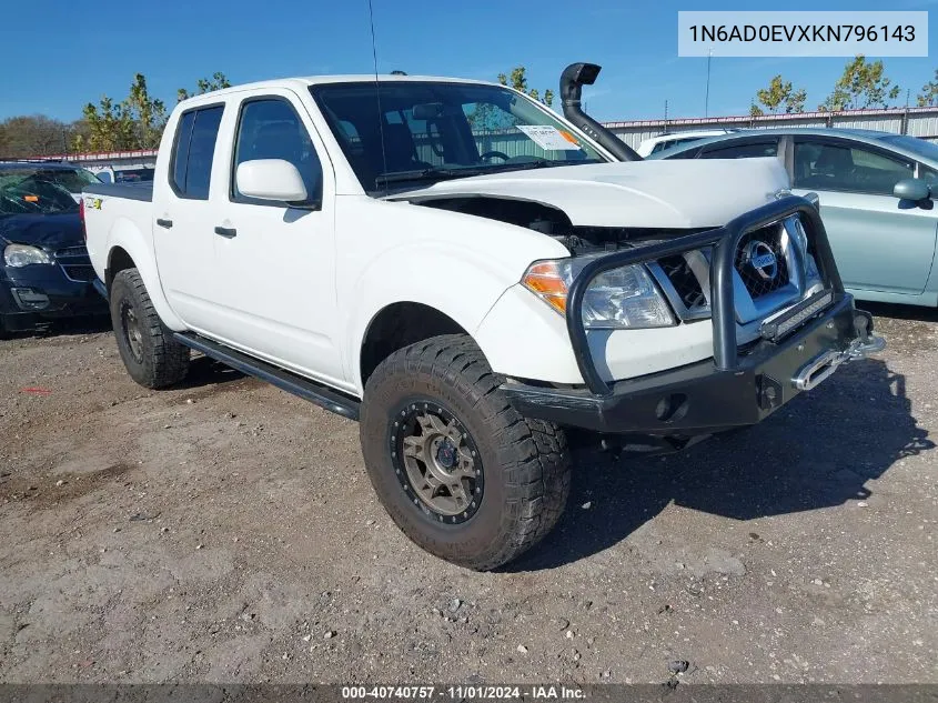 2019 Nissan Frontier Pro-4X VIN: 1N6AD0EVXKN796143 Lot: 40740757