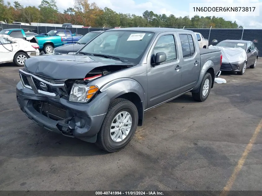 2019 Nissan Frontier Sv VIN: 1N6DD0ER6KN873817 Lot: 40741994