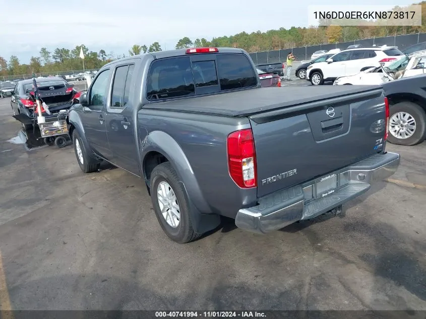 2019 Nissan Frontier Sv VIN: 1N6DD0ER6KN873817 Lot: 40741994