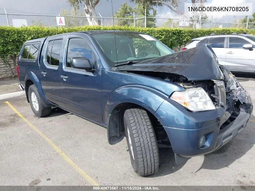 1N6DD0ER6KN708205 2019 Nissan Frontier Sv