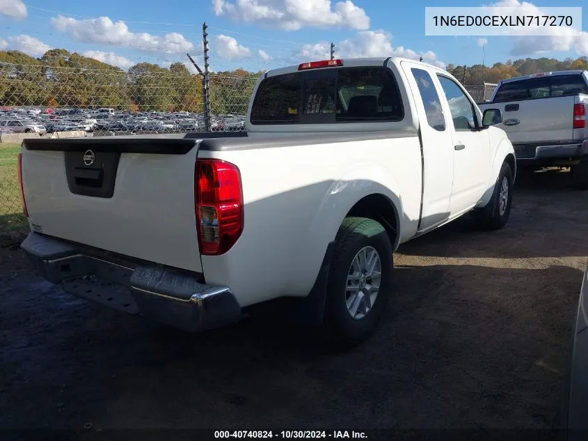 2020 Nissan Frontier Sv 4X2 VIN: 1N6ED0CEXLN717270 Lot: 40740824