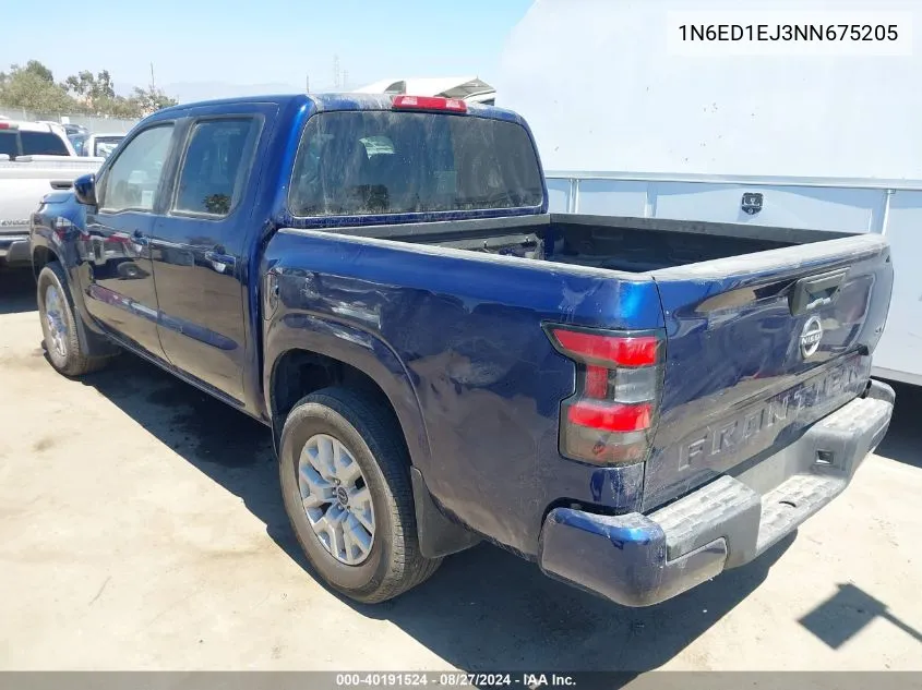 1N6ED1EJ3NN675205 2022 Nissan Frontier Sv 4X2