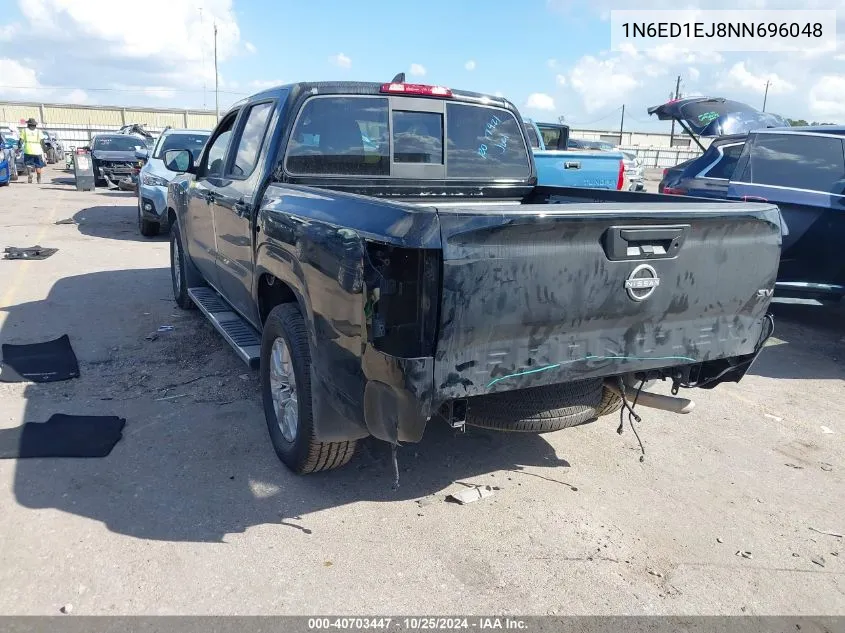 1N6ED1EJ8NN696048 2022 Nissan Frontier Sv 4X2