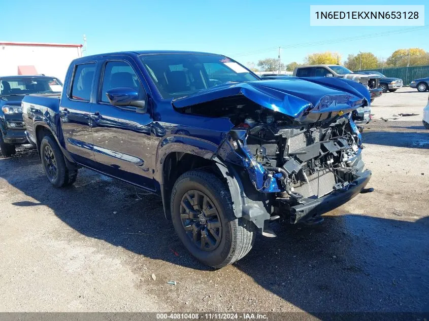 2022 Nissan Frontier Sv 4X4 VIN: 1N6ED1EKXNN653128 Lot: 40810408