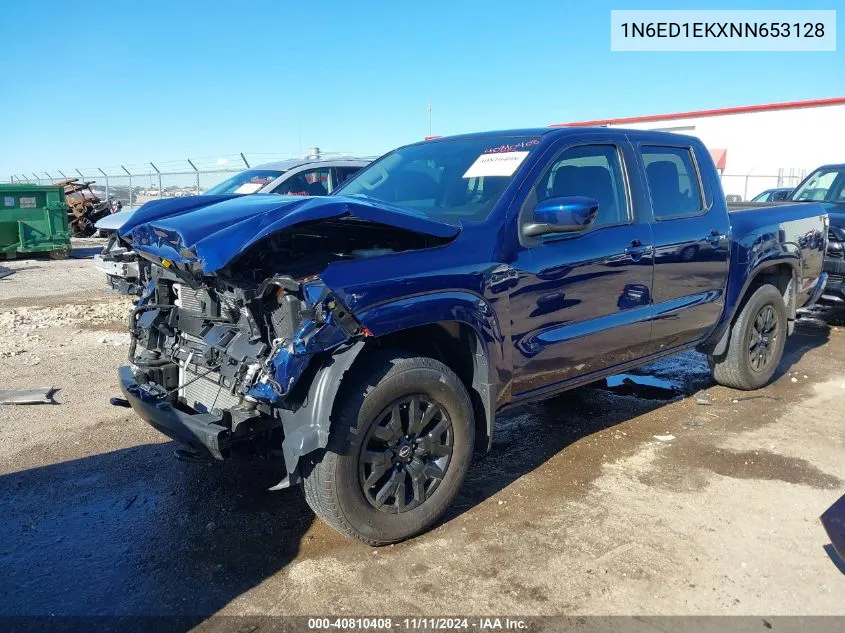 2022 Nissan Frontier Sv 4X4 VIN: 1N6ED1EKXNN653128 Lot: 40810408