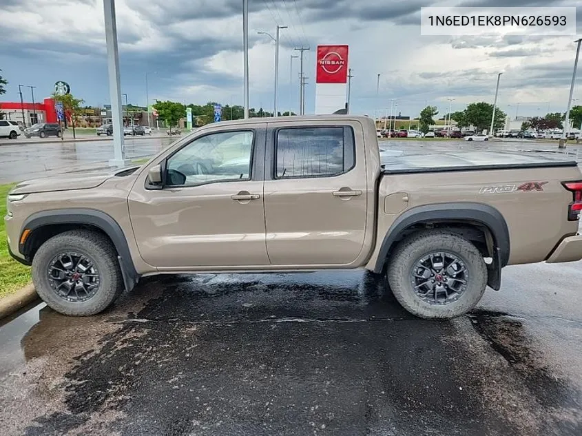 2023 Nissan Frontier S/Sv/Pro-4X VIN: 1N6ED1EK8PN626593 Lot: 40271597