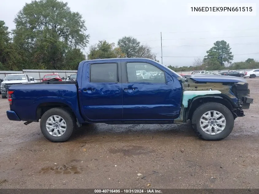 2023 Nissan Frontier Sv 4X4 VIN: 1N6ED1EK9PN661515 Lot: 40716495