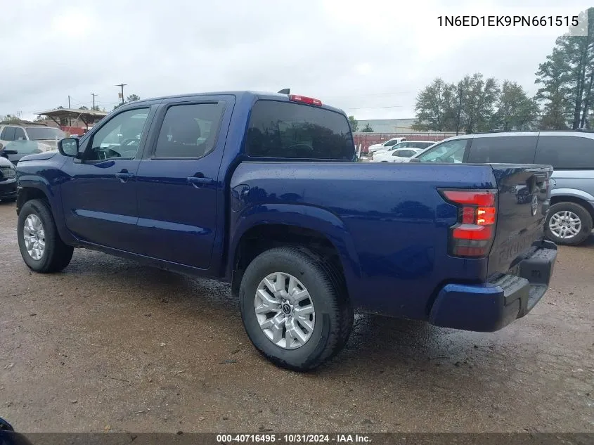 2023 Nissan Frontier Sv 4X4 VIN: 1N6ED1EK9PN661515 Lot: 40716495