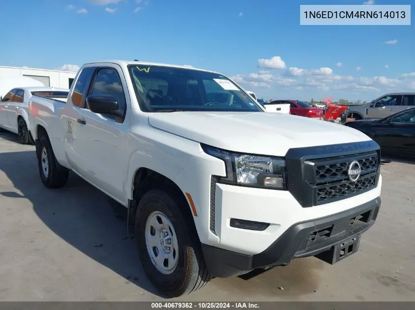 2024 Nissan Frontier S 4X4 VIN: 1N6ED1CM4RN614013 Lot: 40679362