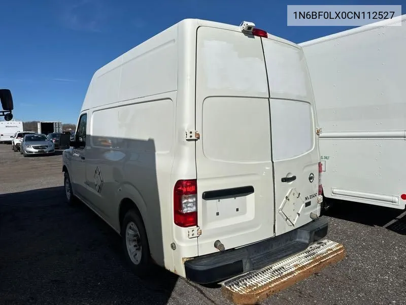 2012 Nissan Nv 2500 Nv2500 Hd S V6 VIN: 1N6BF0LX0CN112527 Lot: 40257800