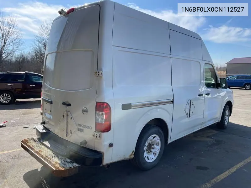 2012 Nissan Nv 2500 Nv2500 Hd S V6 VIN: 1N6BF0LX0CN112527 Lot: 40257800