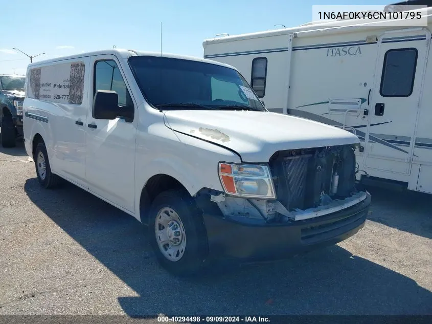 2012 Nissan Nv 2500 Nv2500 Hd S V8 VIN: 1N6AF0KY6CN101795 Lot: 40294498